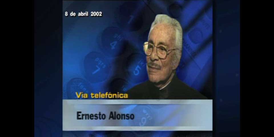 #16añosconJoaquin entrevista a Ernesto Alonso