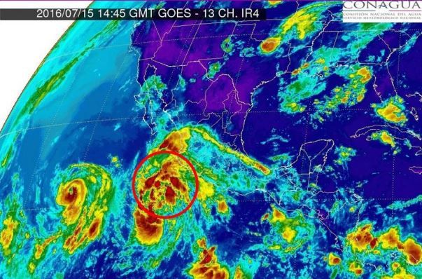 Tormenta tropical Estelle podría convertirse en huracán