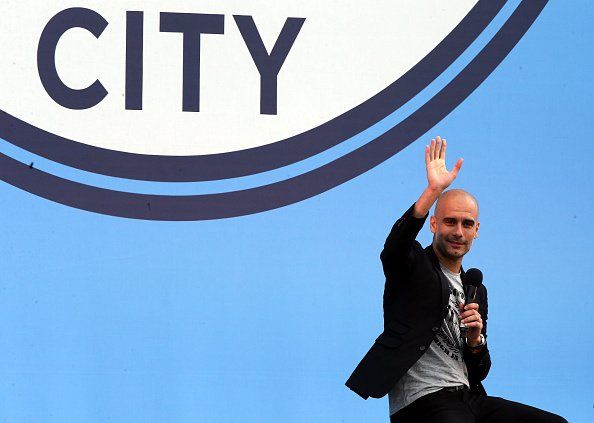 Presentan a Pep como entrenador del Manchester City - guardiola-city