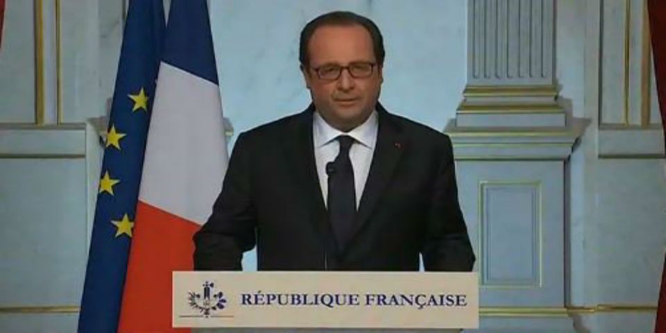 Hollande extiende estado de emergencia Hollande extiende estado de emergencia