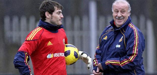 Casillas y Del Bosque hacen las paces