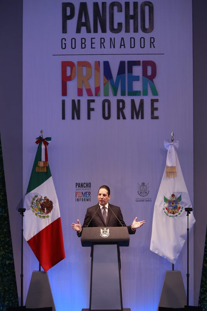 'Nada ofende tanto a la gente como la corrupción': Pancho Domínguez - informe-queretaro-1-683x1024