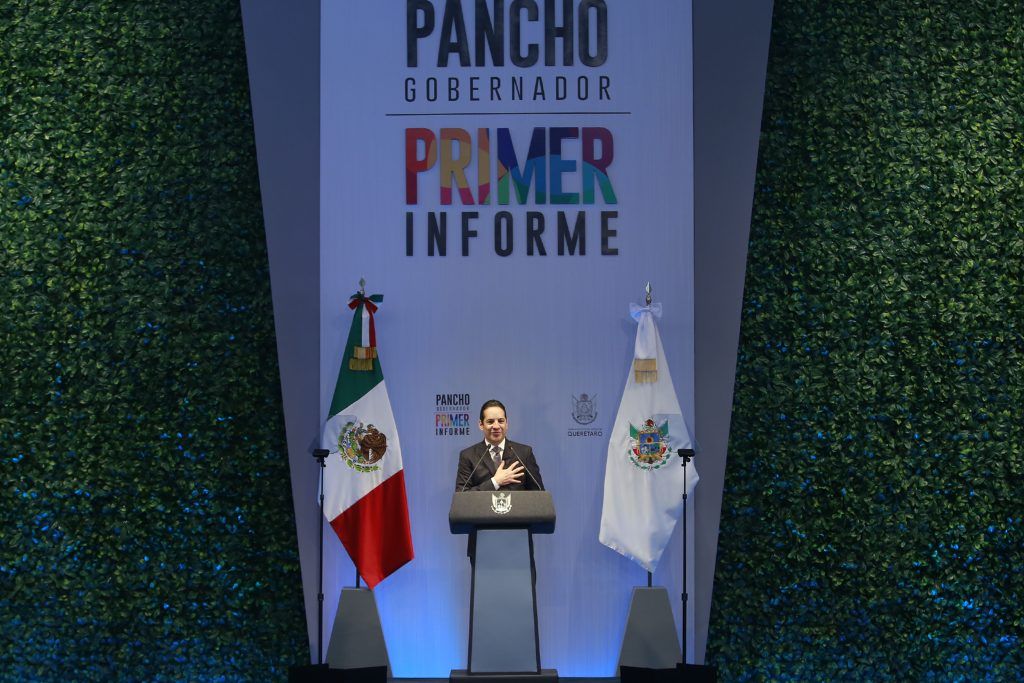 'Nada ofende tanto a la gente como la corrupción': Pancho Domínguez - informe-queretaro-2-1024x683