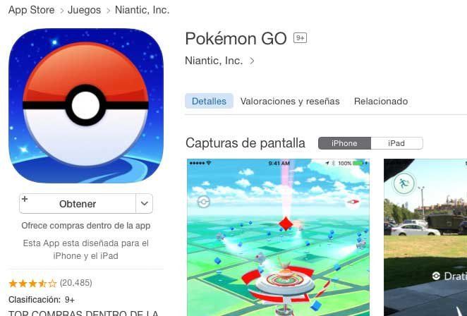 ¿Cómo bajar Pokémon GO en México? - itunes-pokemon-go-4