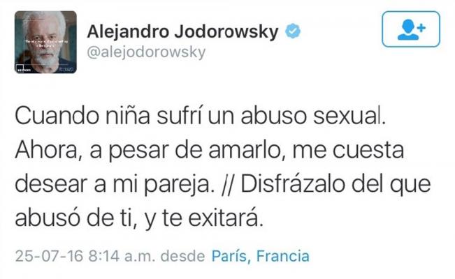 Jodorowsky crea polémica en Twitter - jodo
