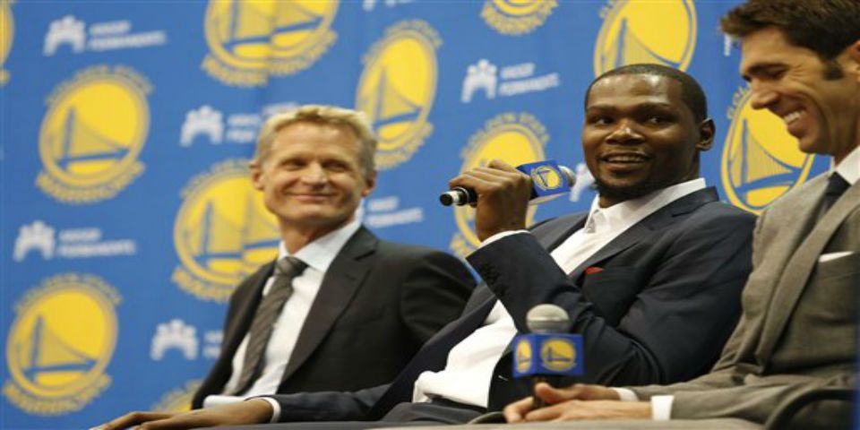 Anuncian los equipos del Juego de Estrellas de la NBA - kevin-durant-golden-state
