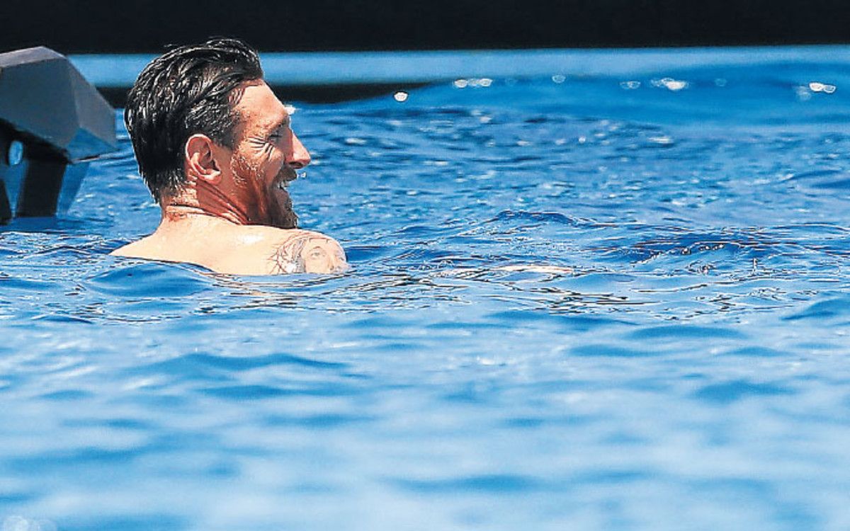 Messi cancela vacaciones para reunirse con el Barcelona