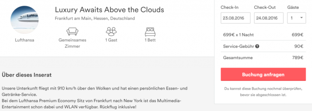 Lufthansa está ‘rentando sofás’ a través de Airbnb - lufthansa-airbnb-2-1024x367