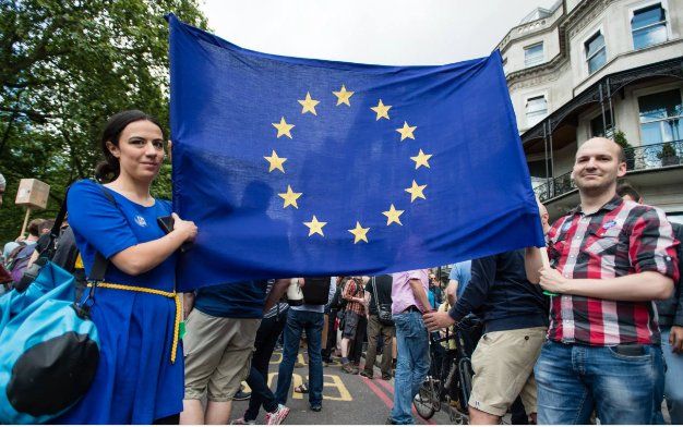 Miles de británicos protestan contra el 'Brexit' - marcha-por-europa-2