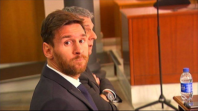 Critican al Barcelona por campaña en apoyo a Messi - messi-juicio