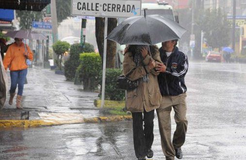 Llueve en cuatro delegaciones de la Ciudad de México