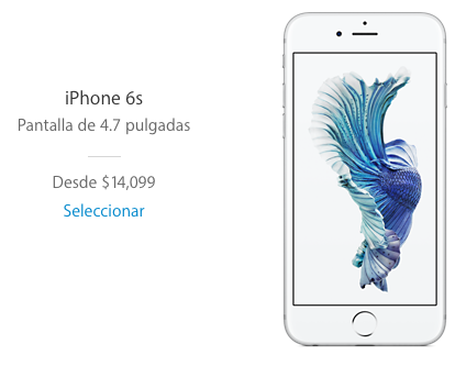 Los precios del iPhone alrededor del mundo - mexico-6s