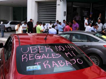 Cancelan movilización de Uber - movilizacion-uber