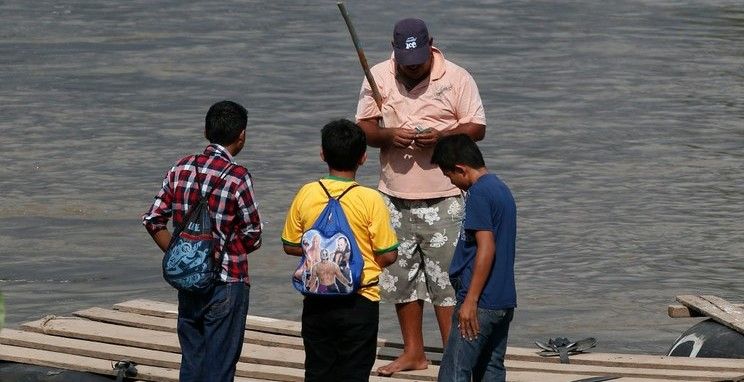 Mueren ahogados 3 niños migrantes en Chiapas Mueren ahogados 3 niños migrantes en Chiapas