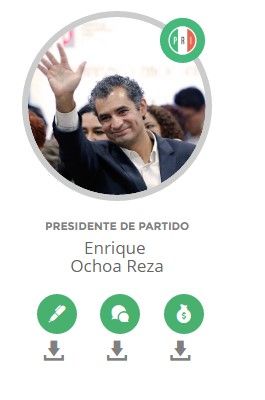 Ochoa Reza presenta su declaración “3de3” - ochoa-reza