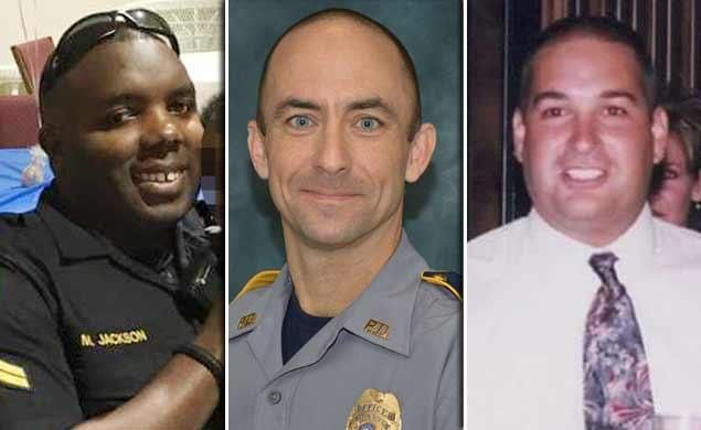 Estos son los oficiales abatidos en Baton Rouge