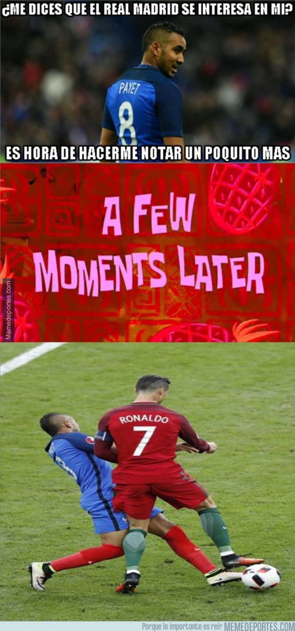 Los memes de la final de la Euro - payet
