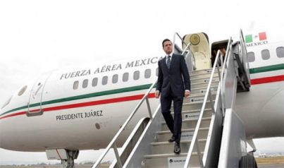Peña Nieto llega a Argentina para visita de Estado