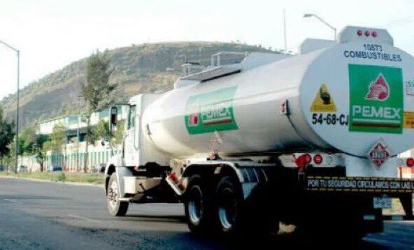 Roban pipa de gasolina en Oaxaca