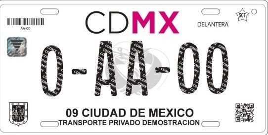 Presentan la nueva imagen de las placas de la Ciudad de México - placas-CDMX5