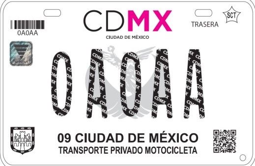 Presentan la nueva imagen de las placas de la Ciudad de México - placas-CDMX8