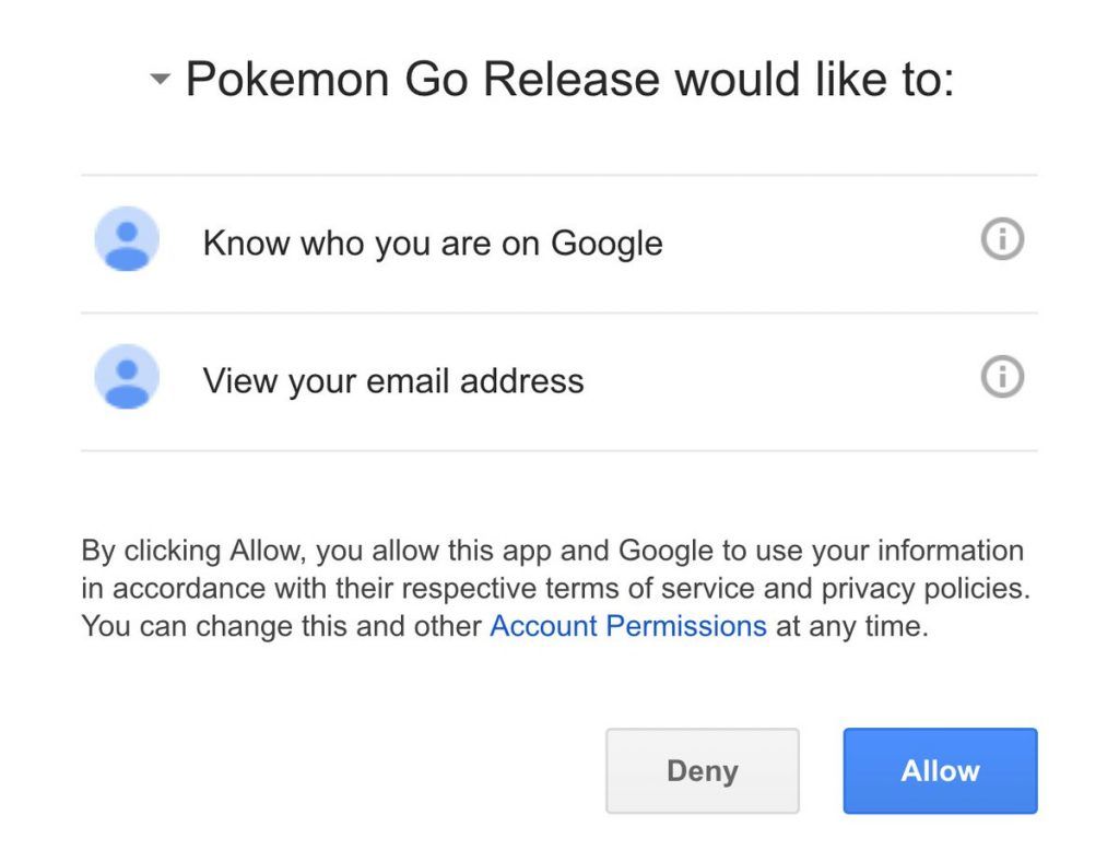 Actualizan Pokémon GO por preocupaciones de privacidad - pokemon-go-sesion-1024x789
