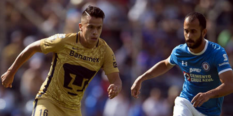 Termina 0-0 el partido entre Cruz Azul y Pumas
