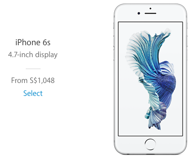 Los precios del iPhone alrededor del mundo - singapur-6s