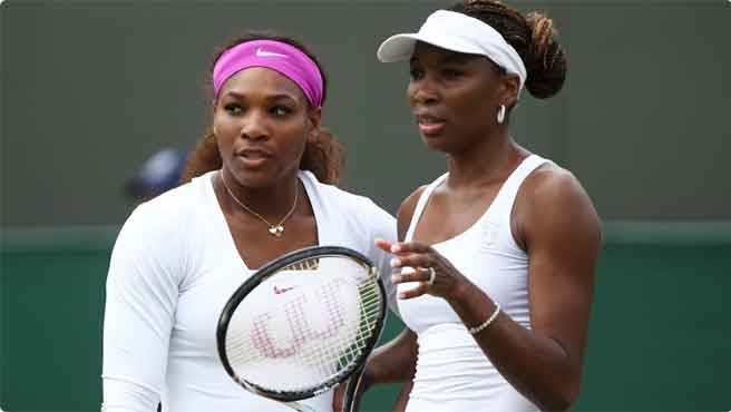 Hermanas William campeonas del torneo de dobles femenil en Wimbledon - venuserena-gr