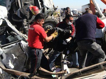 Choque en Veracruz deja 73 heridos - veracruz