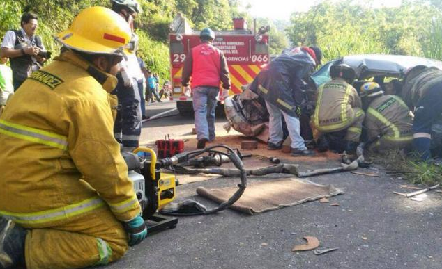 Choque en Veracruz deja 73 heridos