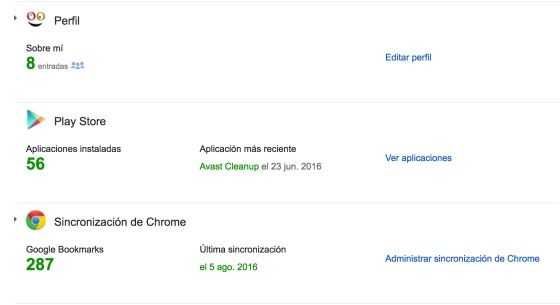 ¿Cómo comprobar qué información guarda Google de ti? - 07