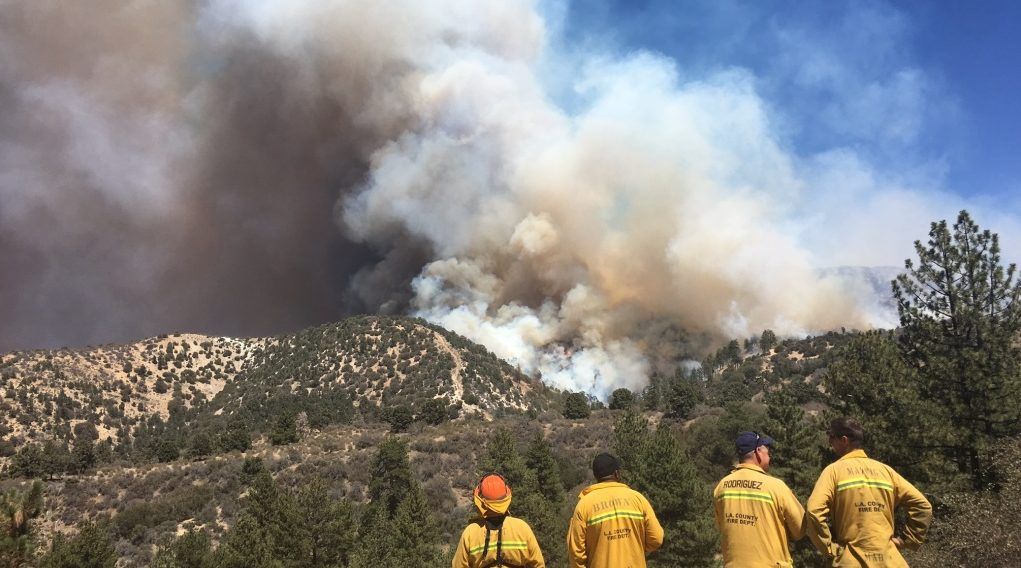 Tercer día sin lograr controlar incendio en California Tercer día sin lograr controlar incendio en California