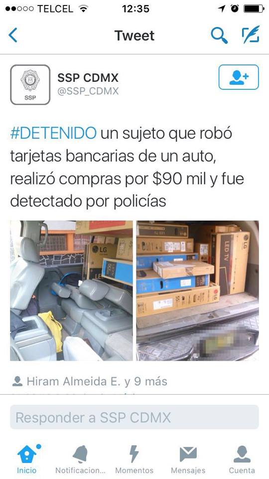 Corredores víctima de robo detienen al ladrón y la justicia lo deja libre - 13912508_1018003191653384_149158484688766926_n