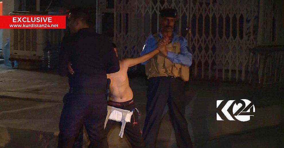 Video: detenido niño suicida en Irak con explosivos ocultos debajo de playera de Messi