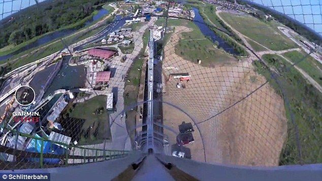 Video: tobogán más alto del mundo presentó fallas desde las pruebas - 36FDD74400000578-0-The_height_requirement_to_ride_Verruckt_is_at_least_54_inches_ta-a-11_1470797313708