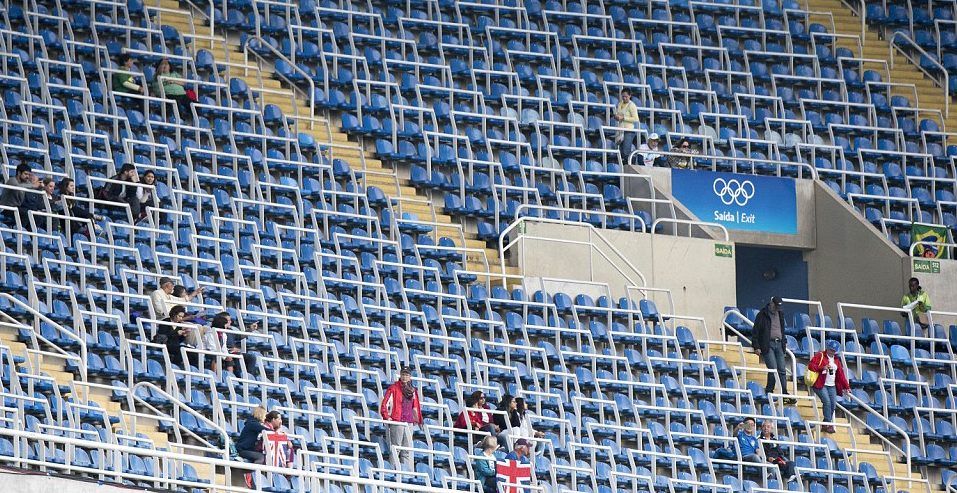 Siguen los estadios vacíos en Río pese a inicio de atletismo