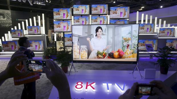 Japón ya prueba la televisión 8K