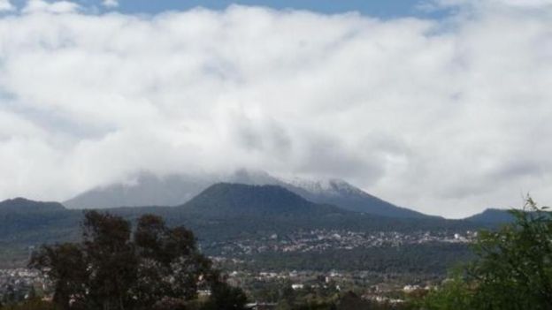 Cae aguanieve en el Ajusco - Ajusco-2