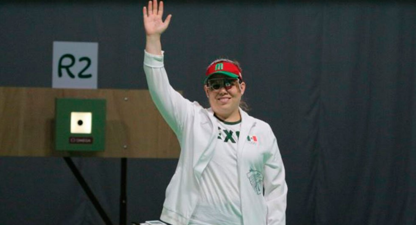 Alejandra Zavala, cuarta en tiro de pistola con aire