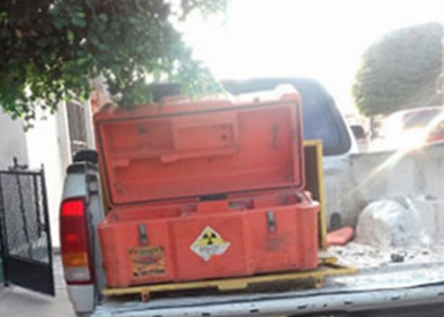 Recuperan fuente radiactiva en Sonora
