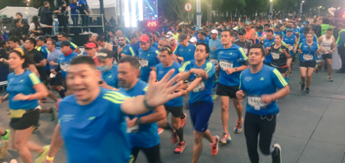 Se celebra el día de hoy el Maratón de la Ciudad de México