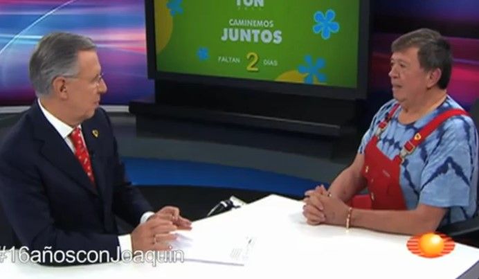 #16añosconJoaquin Entrevista a Chabelo