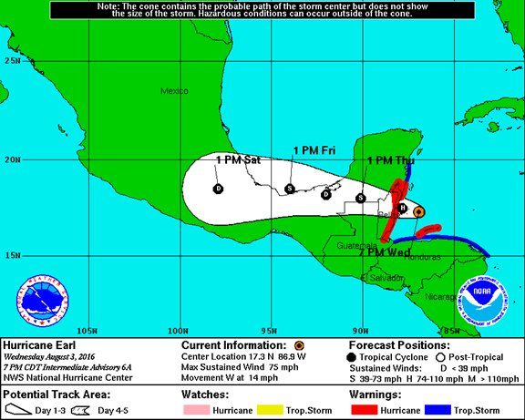 El Huracán Earl toca tierra - Co_Go8kVIAAErA-