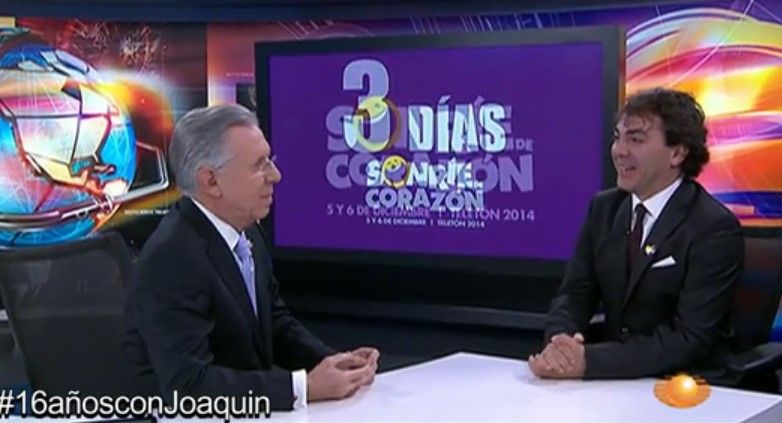 #16añosconJoaquin Entrevista a Cristian Castro