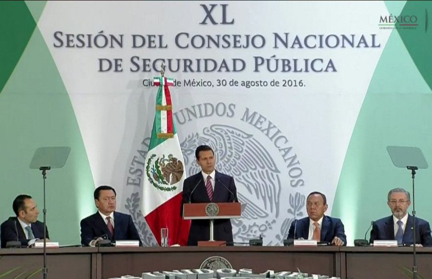 EPN anuncia estrategia para reducir homicidios en el país - EPN