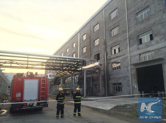 Explosión en central eléctrica de China dejó 21 muertos - Fabrica-de-China-Xinhua-News2