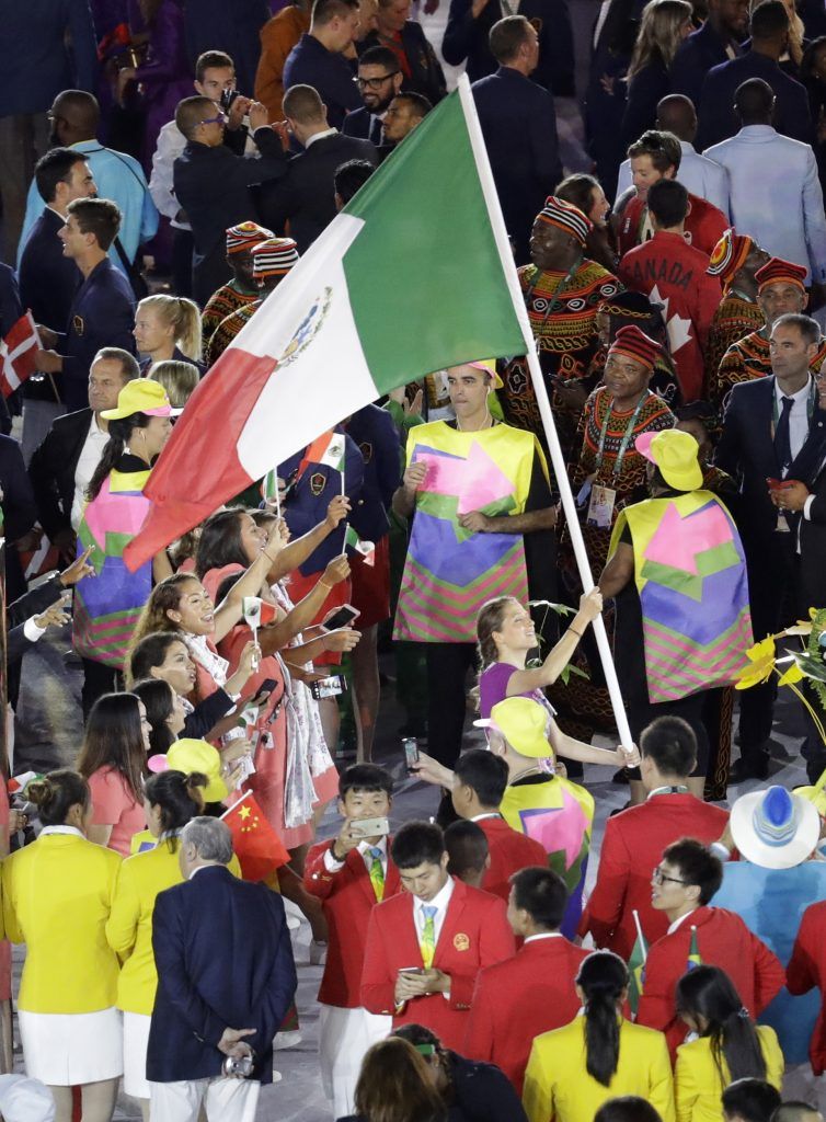 Desfila la delegación mexicana en inauguración de Río 2016 - Inauguración-Río-5-754x1024