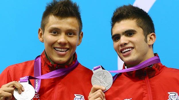 Ellos son los clavadistas mexicanos con medalla olímpica - Ivan-Garcia-y-German-Sanchez