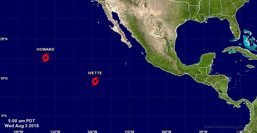 Se forma la tormenta tropical Ivette en el Pacífico - Ivette-tormenta-tropical